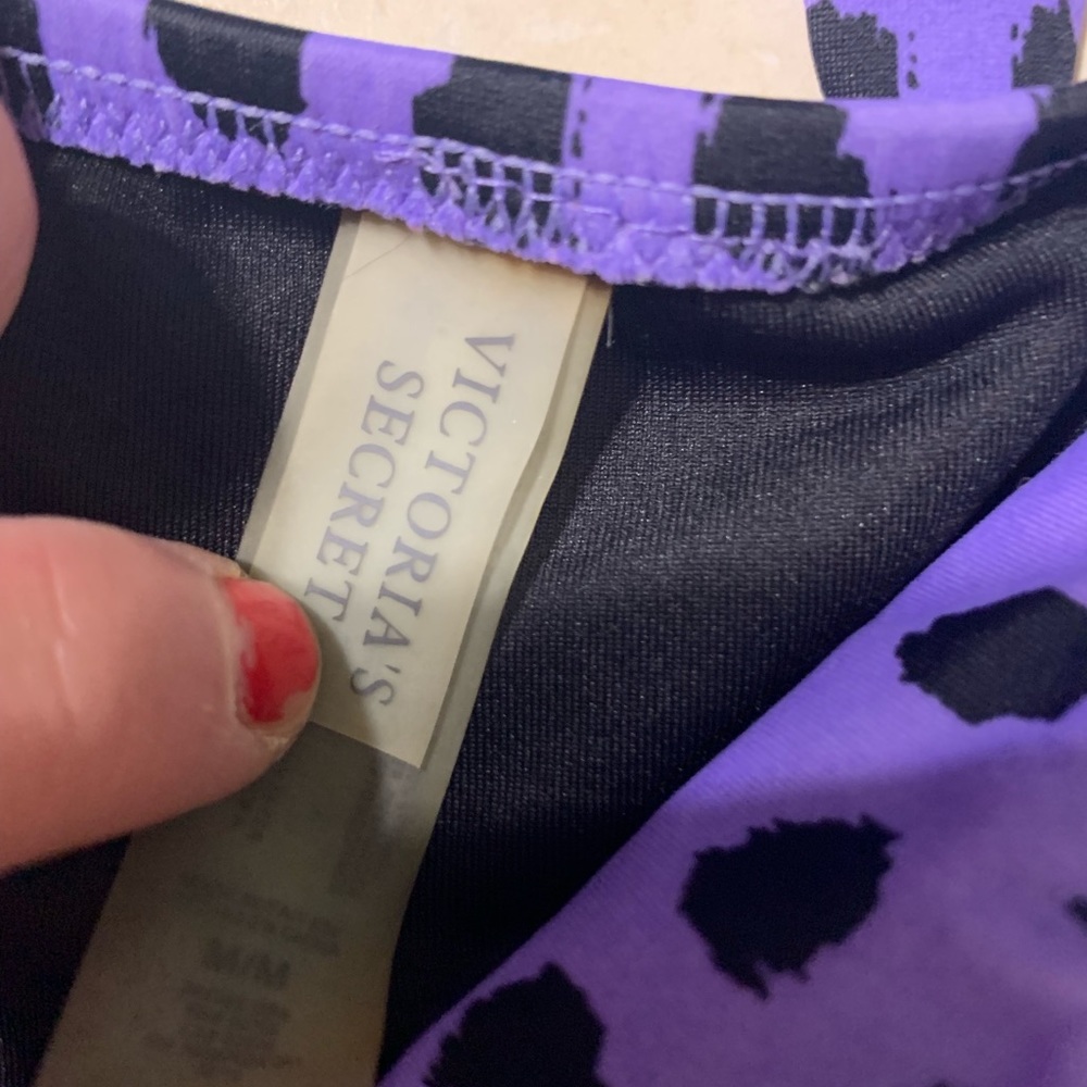 Victoria’s Secret Purple Polka Dot bikini